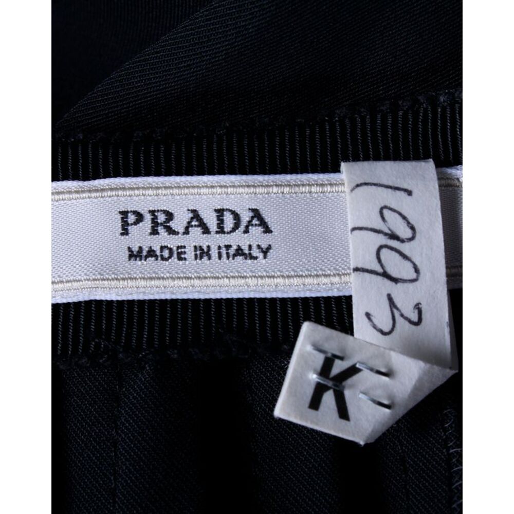 Pre Loved Prada Polyester Elastane Skirt Women Bl… - image 2